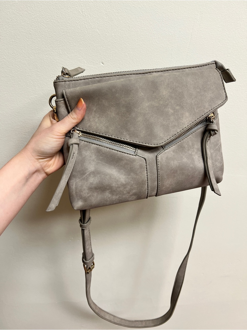 Grey Crossbody Bag - free people